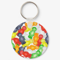 Jelly Babies keychains by prawny Jelly Babies keychains