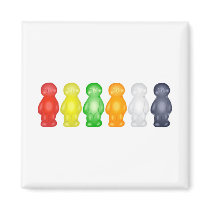 Jelly Babies Refrigerator Magnet