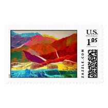Jelly Bean Desert Postage Stamps by dawntheartist Jelly Bean Desert Postage Stamps