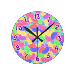 Jelly Bean Jamboree Wallclock