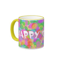 Jelly Bean Jumble Easter Mug by mariannegilliand Jelly Bean Jumble Easter Mug
