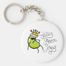 Jelly Bean King Keychain