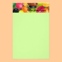 Jelly Bean note paper stationery