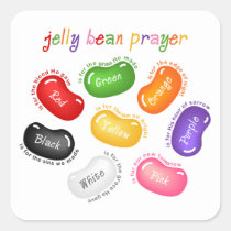 Jelly Bean Prayer Sticker