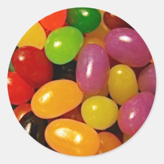 Easter Jelly Bean Stickers