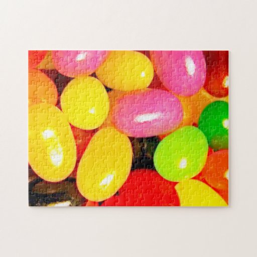 Jelly Beans Candy Jigsaw Puzzle Zazzle