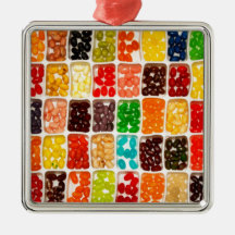 Jelly Beans Christmas Ornaments