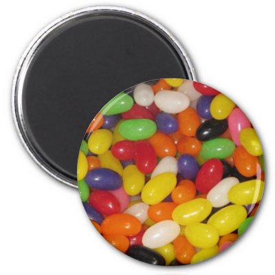 Jelly Beans Fridge Magnets
