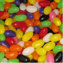 Jelly Beans Acrylic Cut Outs