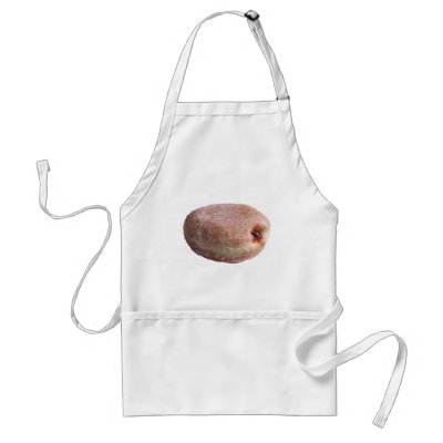 Jelly Filled Donut Apron by roimim