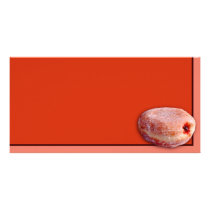 Jelly Filled Donut Photo Card Template