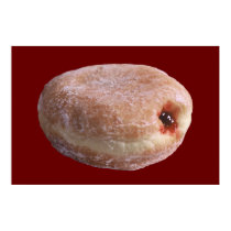 Jelly Filled Donut posters