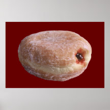 Jelly Filled Donut Print