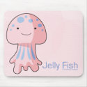 Jelly Fish Mousepad by Evilrabbit Jelly Fish Mousepad