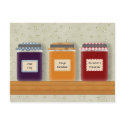 Jelly Jars Recipe Card postcards by MouseCountry Jelly Jars Recipe Card postcards