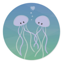 Jelly Love Round Stickers