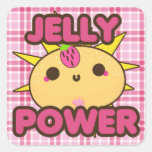 Jelly Power Square Stickers
