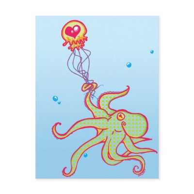 Jelly Valentine Postcard by revonthem