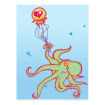 Jelly Valentine Postcard postcards