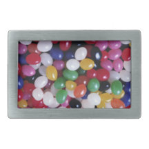 Jellybean delights by Valxart.com Rectangular Belt Buckles