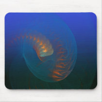 Jellyfish Blue mousepads