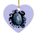 Jellyfish Bright Blue Birthday Romantic Heart