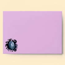 Jellyfish Bright Translucent Blue Letter Envelopes