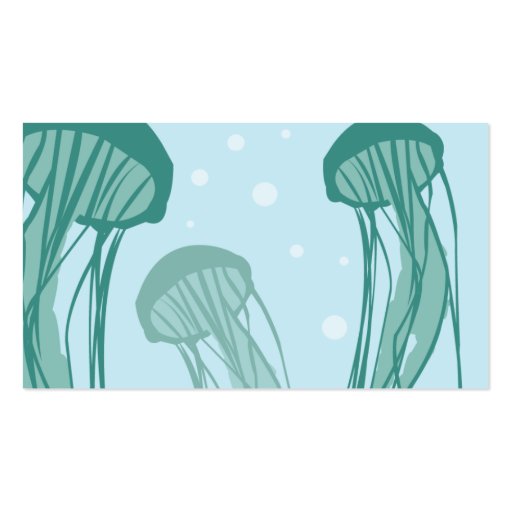 Jellyfish - Business Business Cards (back side)