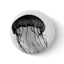 Jellyfish Pinback Buttons