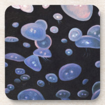 Jellyfish cork coasters