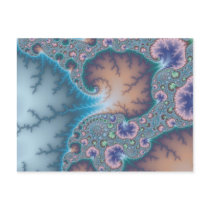 Jellyfish - Fractal Postcard