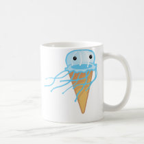 Jellyfish Ice Cream Cone mugs