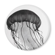 Jellyfish Fridge Magnet