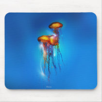 artsprojekt, mike, karolos, smirap, water, blue, jellyfish, lights, greece, vivid, digital art, chromatic color, Medusa (biology), blueness, morphology (biology), water of hydration, class (biology), spectral colour, phylum, spectral color, Cnidaria, chromatic colour, Scyphozoa, friar's lantern, species, soft water, Staurozoa, ignis fatuus, Cubozoa, water of crystallisation, Hydrozoa, water of crystallization, Craspedacusta sowerbii, bilge water, freshwater, gegenschein, Ctenophora, graphic art, order (biology), visible radiation, Mouse pad with custom graphic design