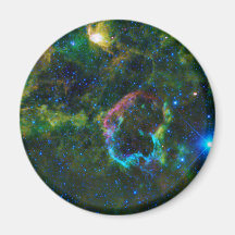 Jellyfish Nebula Supernova Remnant IC 443 Magnet