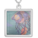 Jellyfish Painting necklace