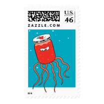 Jellyfish Pun postage by alternateworlds Jellyfish Pun postage