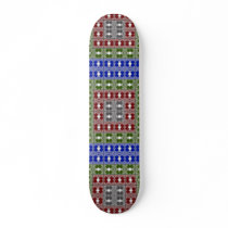Jellyfish RGB Grid 2 Skate Board Decks