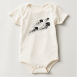 Jellyfish Silhouettes baby romper/bodysuit Tshirts