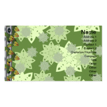 Jellyfish WGB Grid Rotated Business Card Template