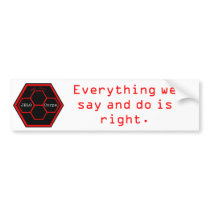 JELO Corp bumpersticker Bumper Sticker