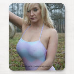 Jen, Blue and Pinkl Mousepads