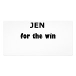 Jen FTW Personalized Photo Card