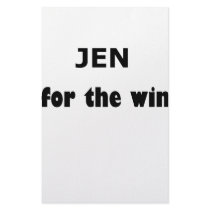 Jen FTW stationery by szclothingdesigns Jen FTW stationery
