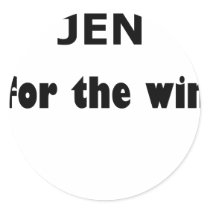 Jen FTW stickers by szclothingdesigns Jen FTW stickers