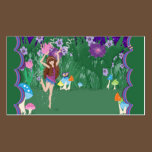 Jen the Dancing Flower Fairy Business Card business cards