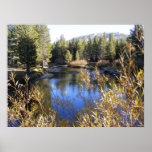 JENKS LAKE IN THE FALL PRINT