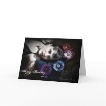 Jenn Martin (flowers in the stream) Birthday  Card