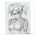 Jenna's anime sketch posters