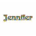 Jennifer t-shirts by KRWNameGame Jennifer t-shirts